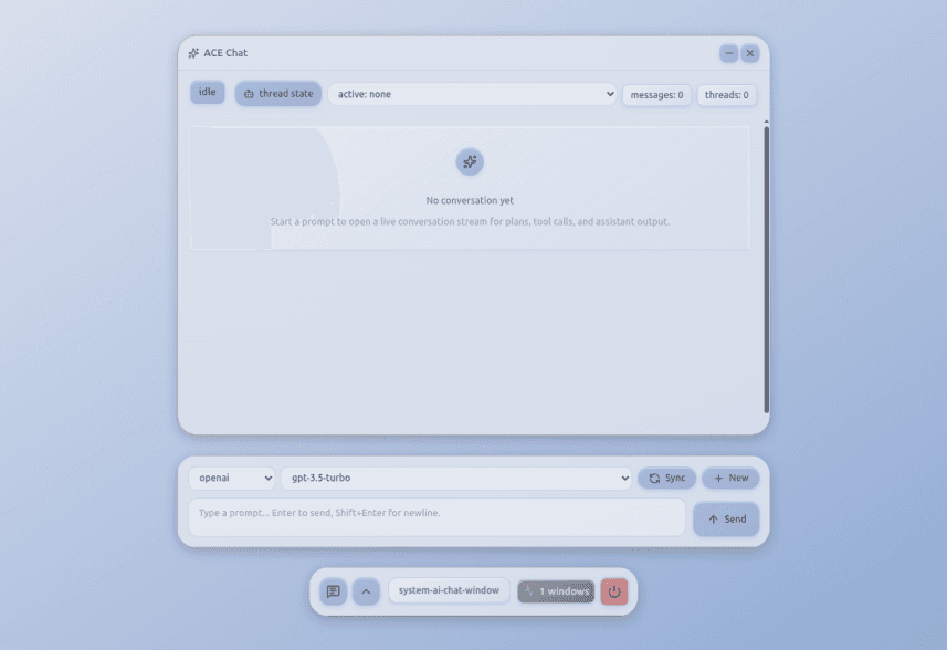 [ACE] - Agentic Client Environment