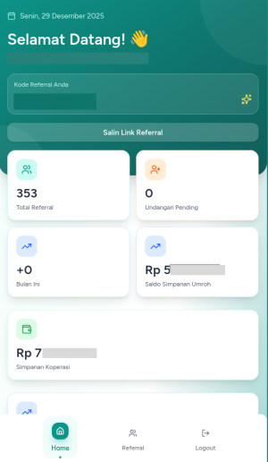 Mobile savings and balance detail view